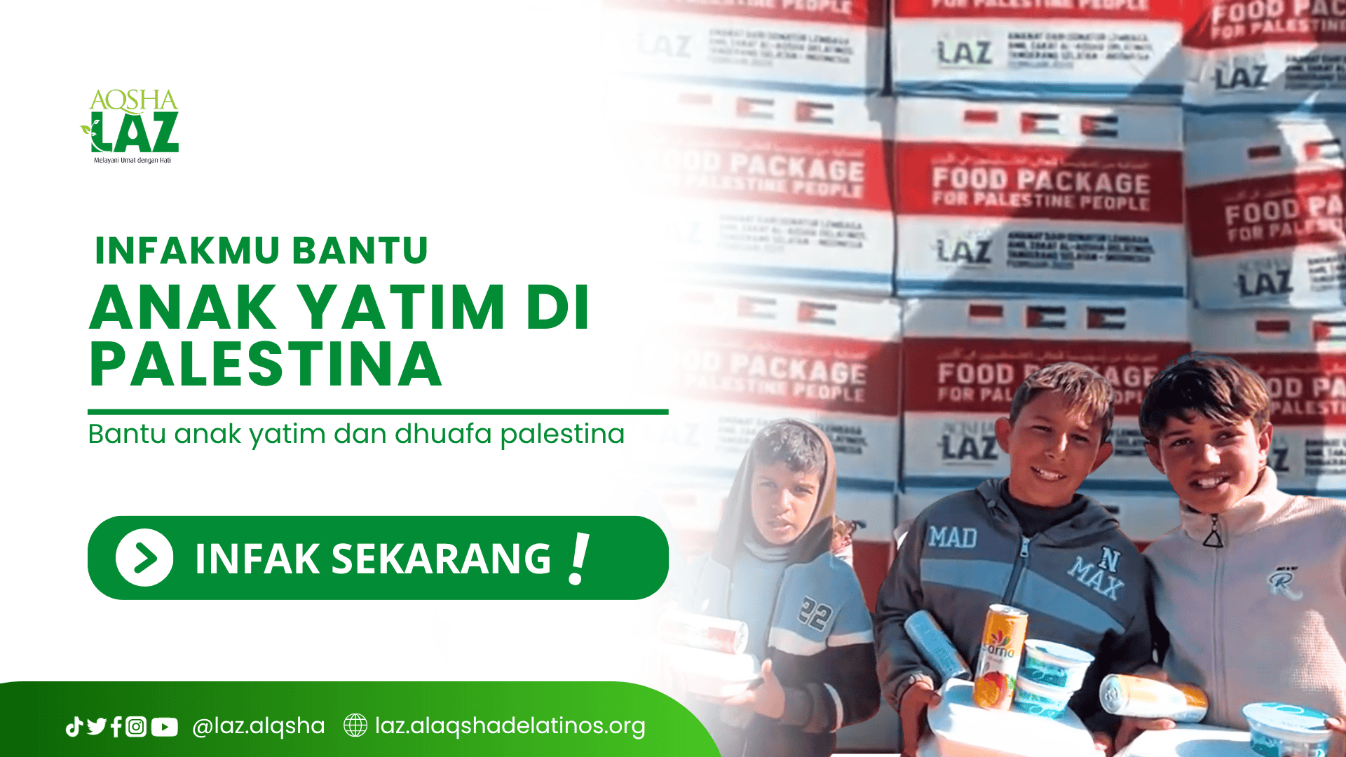 Infakmu Bantu Anak Yatim Di Palestina